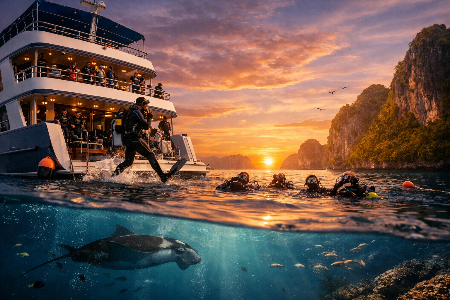 Liveaboard: Η πεμτουσία της Αυτόνομης Κατάδυσης!